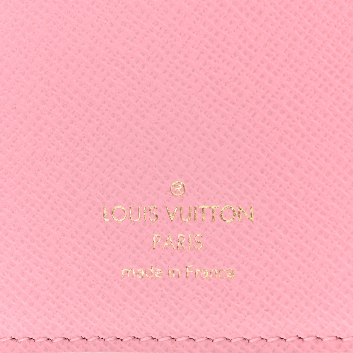 Giant Damier Victorine Wallet Peach