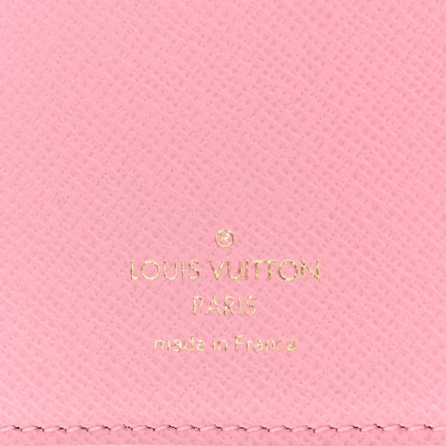 Louis Vuitton Giant Damier Victorine Wallet Peach 7 of 8