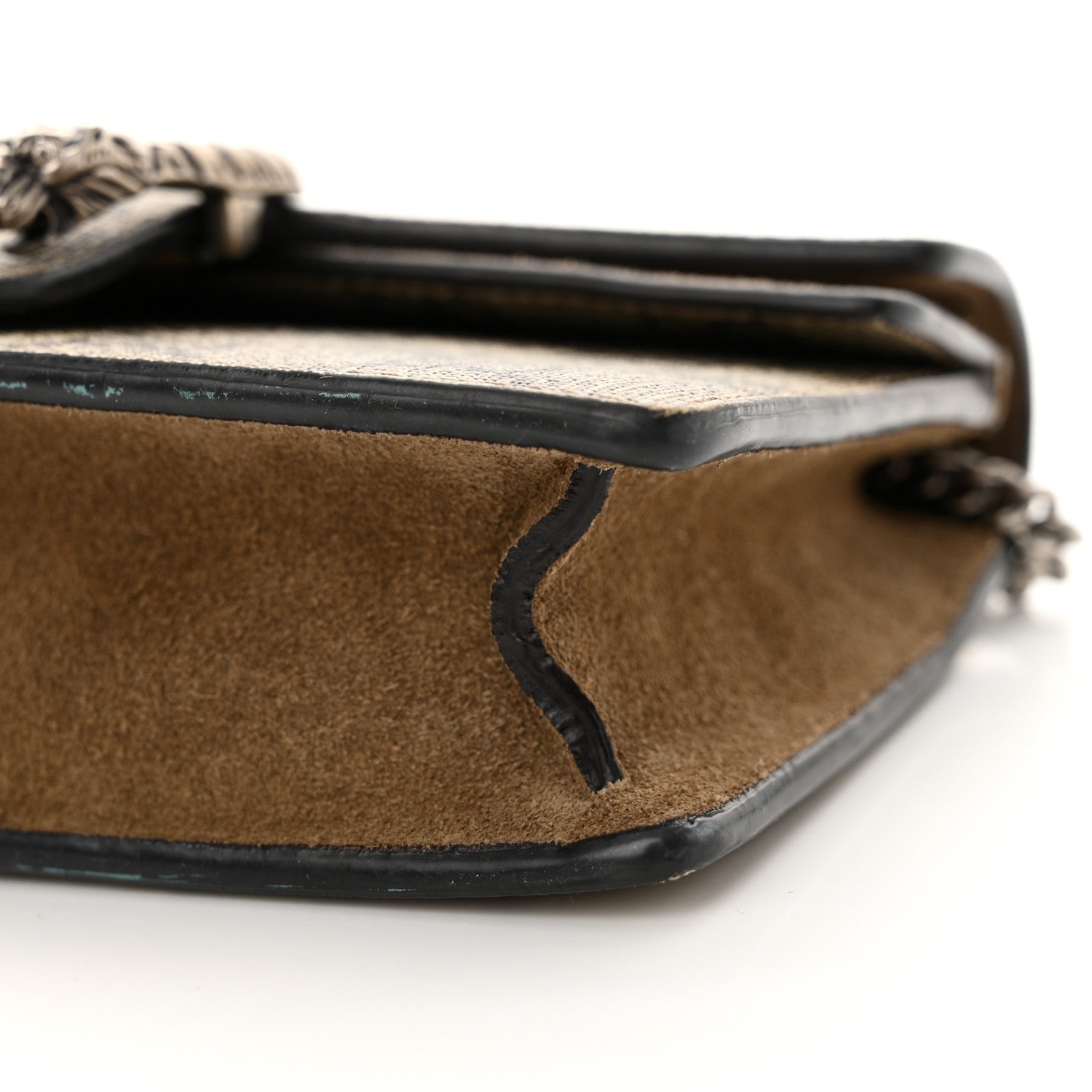 Gucci GG Supreme Monogram Super Mini Dionysus Shoulder Bag Taupe 9 of 12