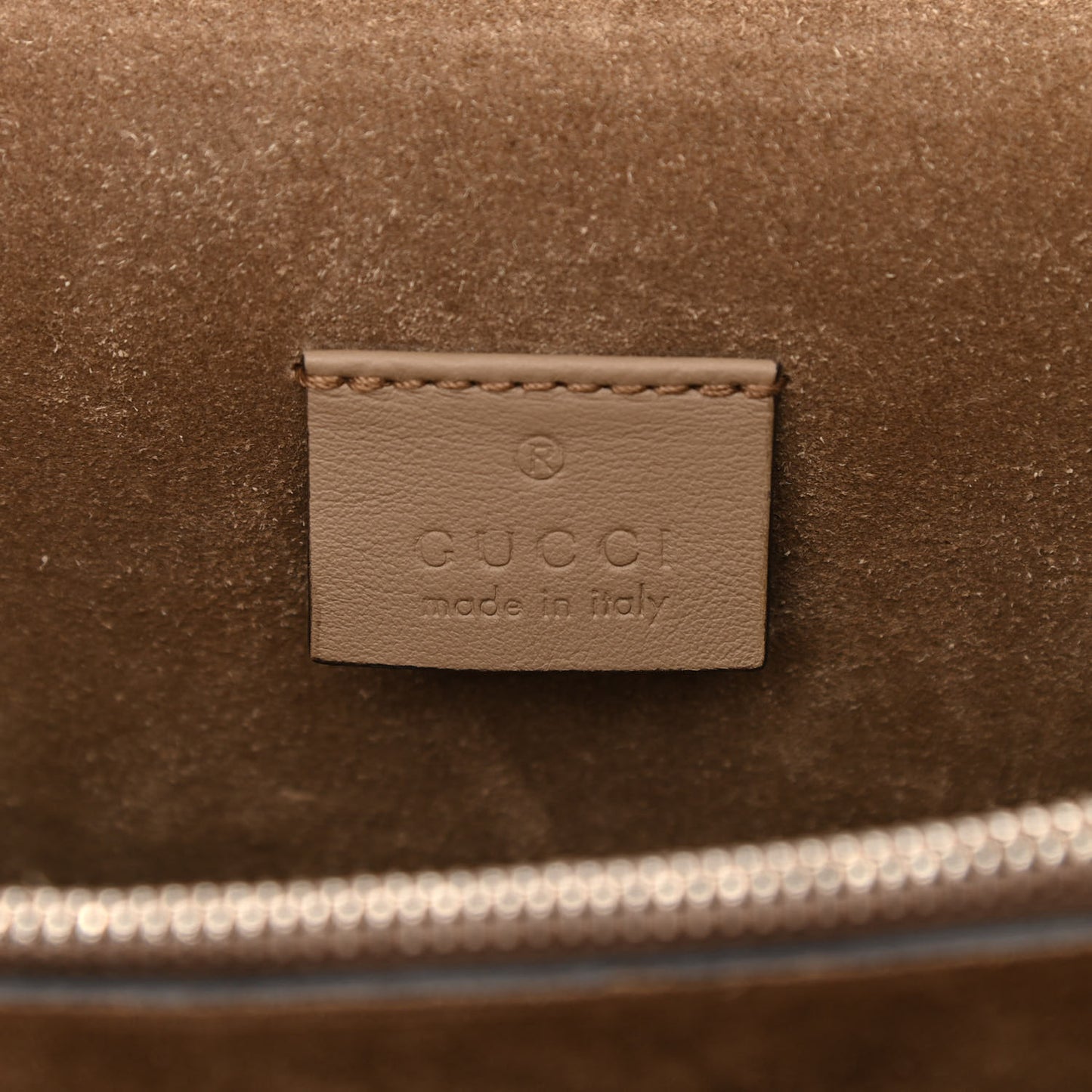 GG Supreme Monogram Bee Embroidered Medium Dionysus Shoulder Bag Taupe