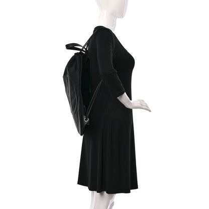 Valentino Garavani Nylon VLogo Drawstring Backpack Black 2 of 10
