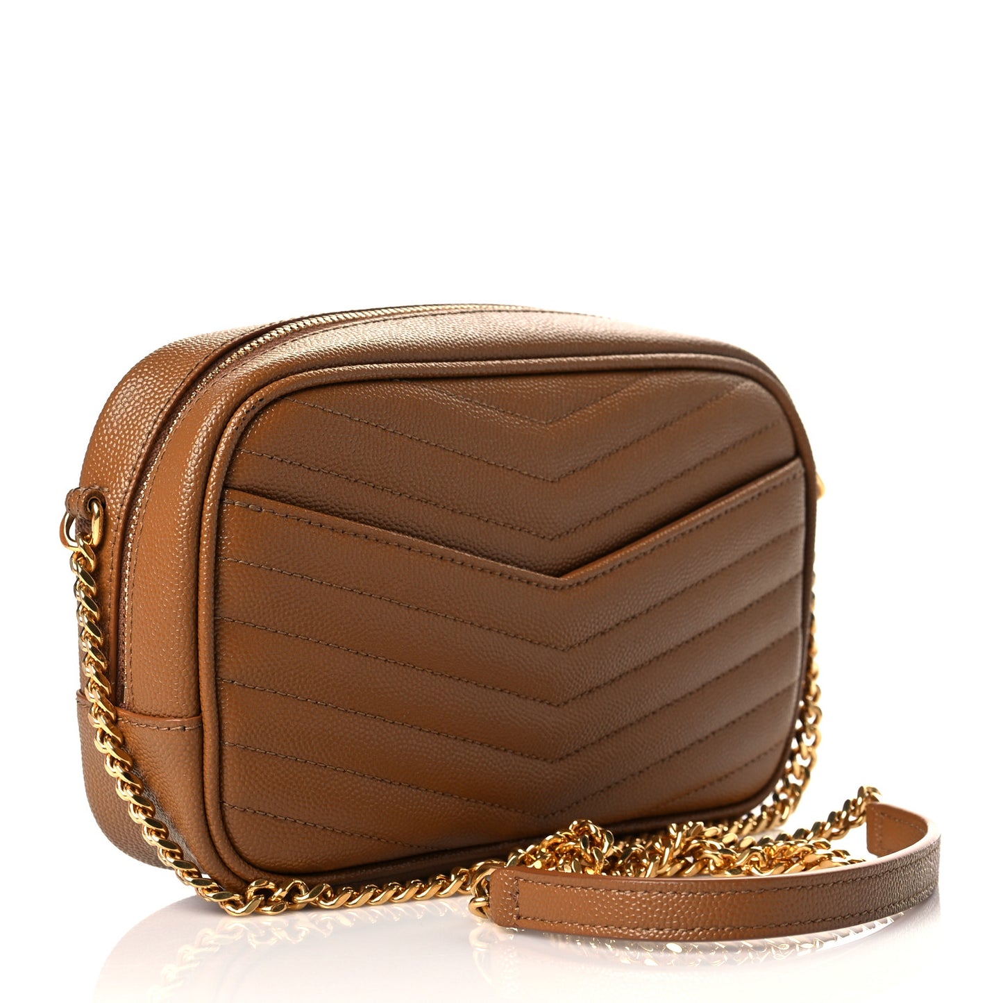 Grain De Poudre Matelasse Monogram Mini Lou Camera Bag Dune