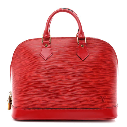 Louis Vuitton Epi Alma PM Castillan Red 1 of 11