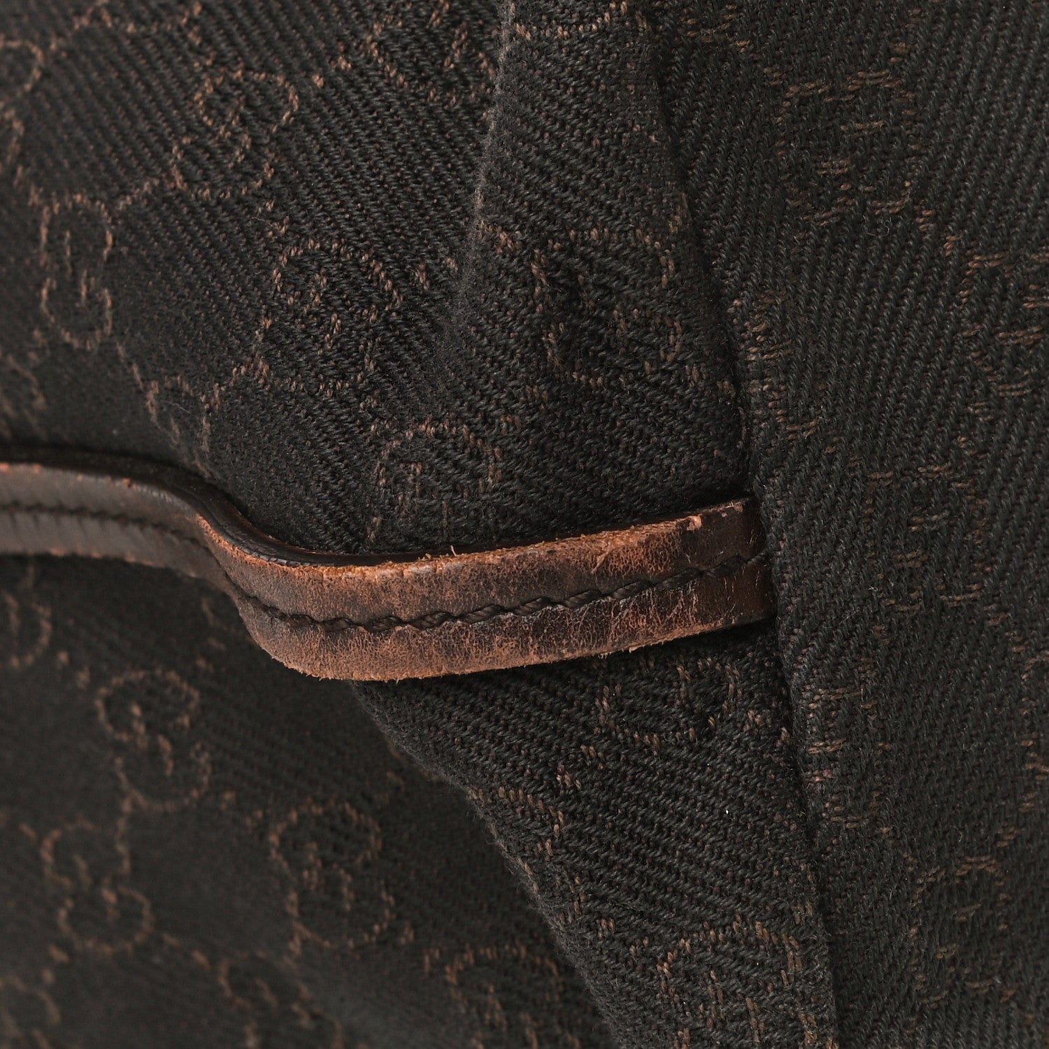 Gucci Nylon Monogram Gifford Tote Brown 20 of 30