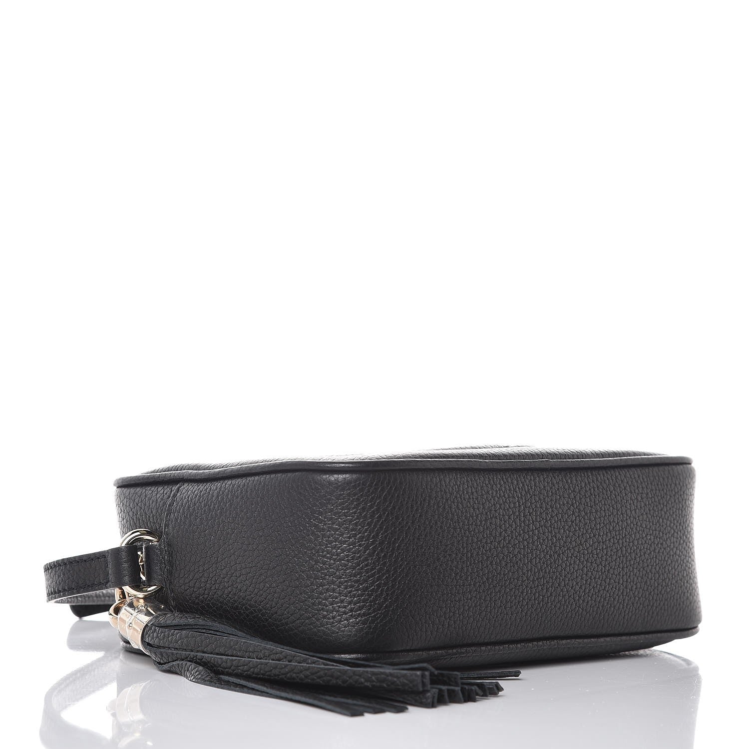 Gucci Pebbled Calfskin Small Soho Disco Bag Black 4 of 7