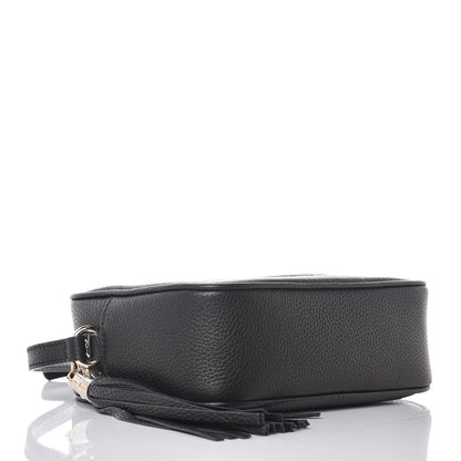 Gucci Pebbled Calfskin Small Soho Disco Bag Black 4 of 7