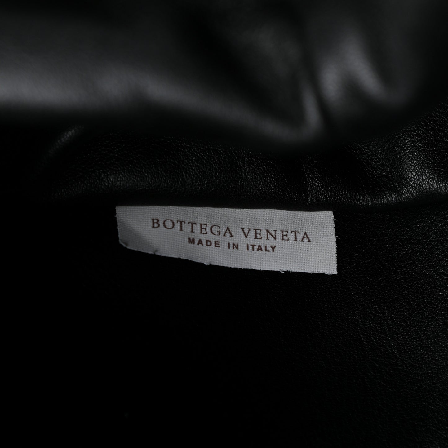 Smooth Butter Calf The Pouch Oversized Clutch Black
