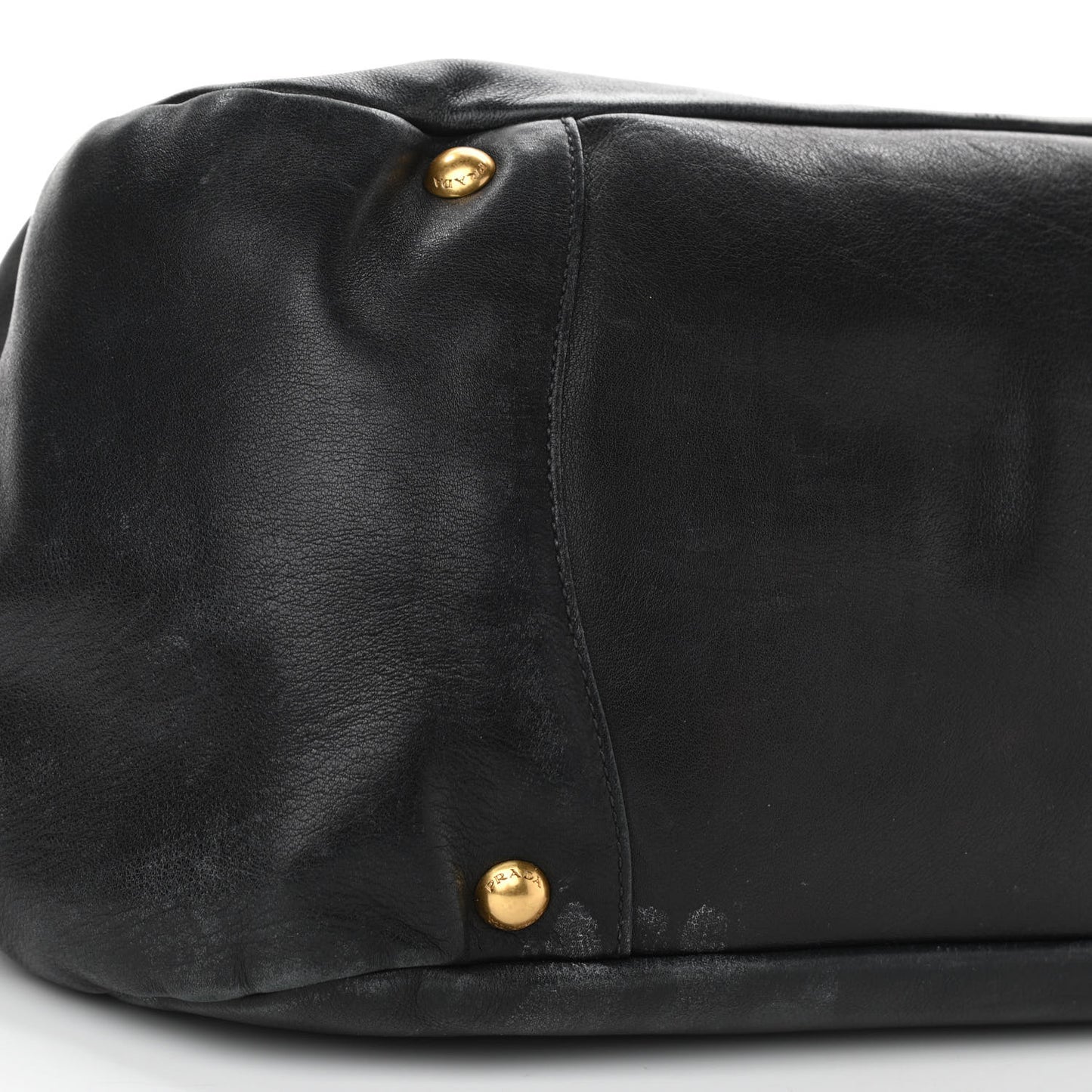 Soft Calf Chain Tote Black