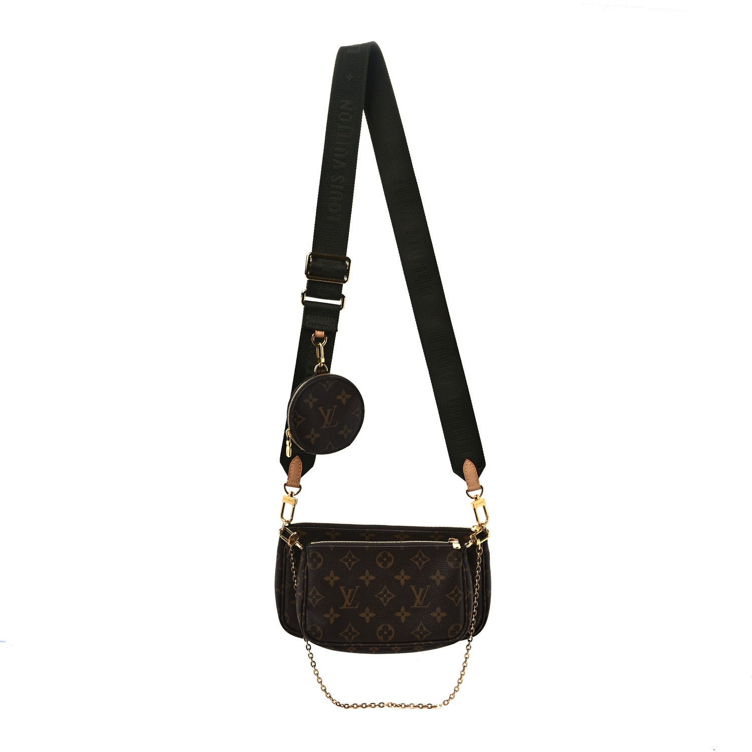 Louis Vuitton Monogram Multi Pochette Accessories Kaki 1 of 9