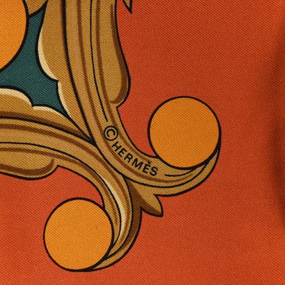 Hermes Silk Animaux Solaires Scarf 90 3 of 4