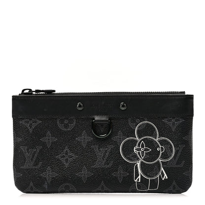 Louis Vuitton Monogram Eclipse Vivienne Pochette Apollo PM 1 of 6