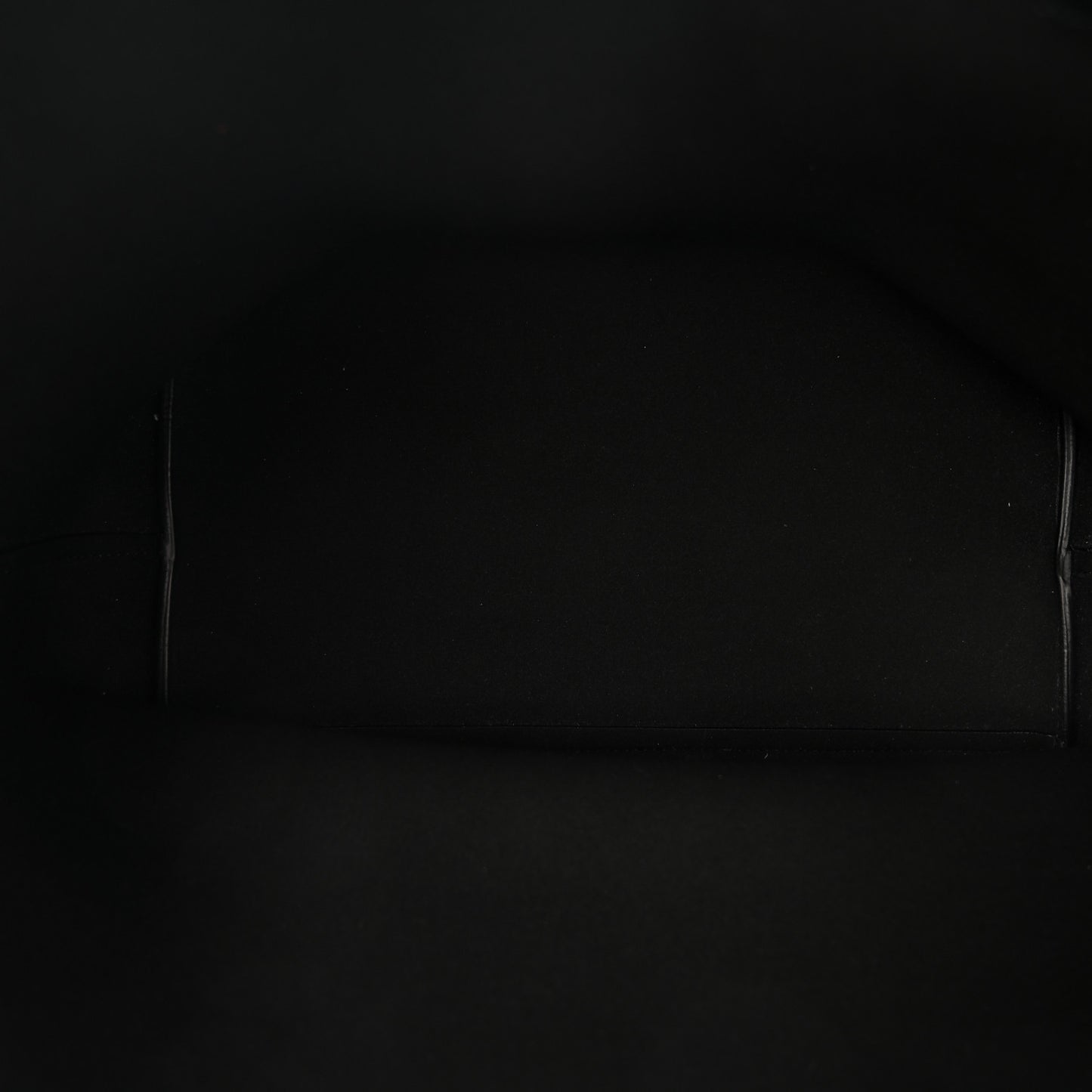 Calfskin Travel Tote Black