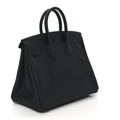 Hermes Togo Birkin 25 Black 3 of 10