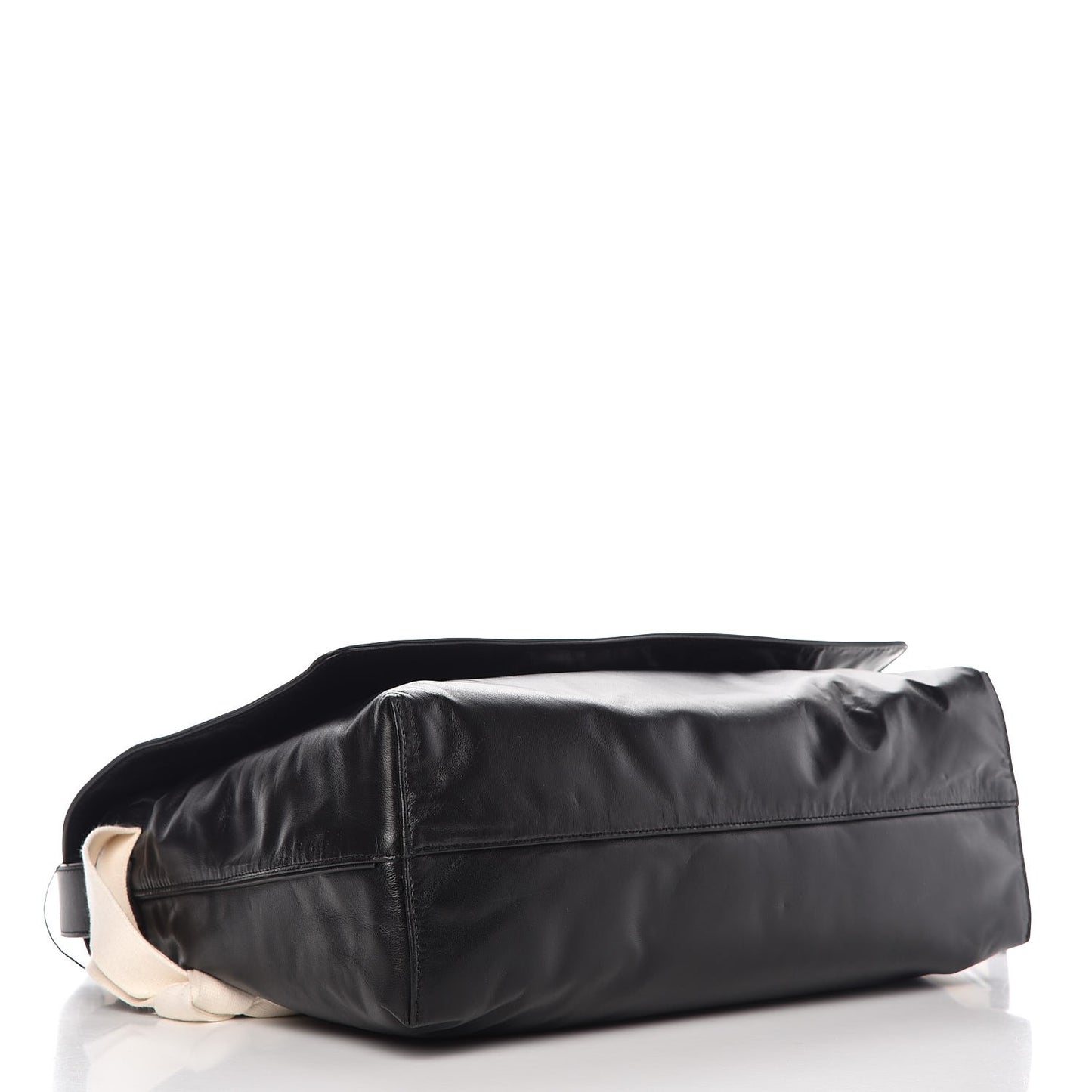 Nappa Flamenco Knot Crossbody Bag Black