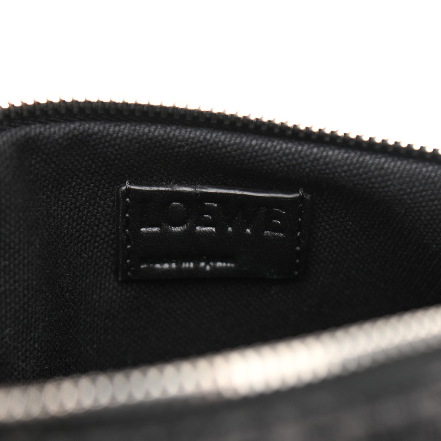 Loewe Jacquard Anagram Calfskin Anton Sling Anthracite Black 7 of 9