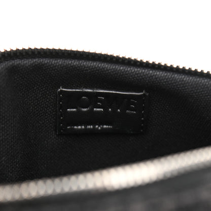 Loewe Jacquard Anagram Calfskin Anton Sling Anthracite Black 7 of 9