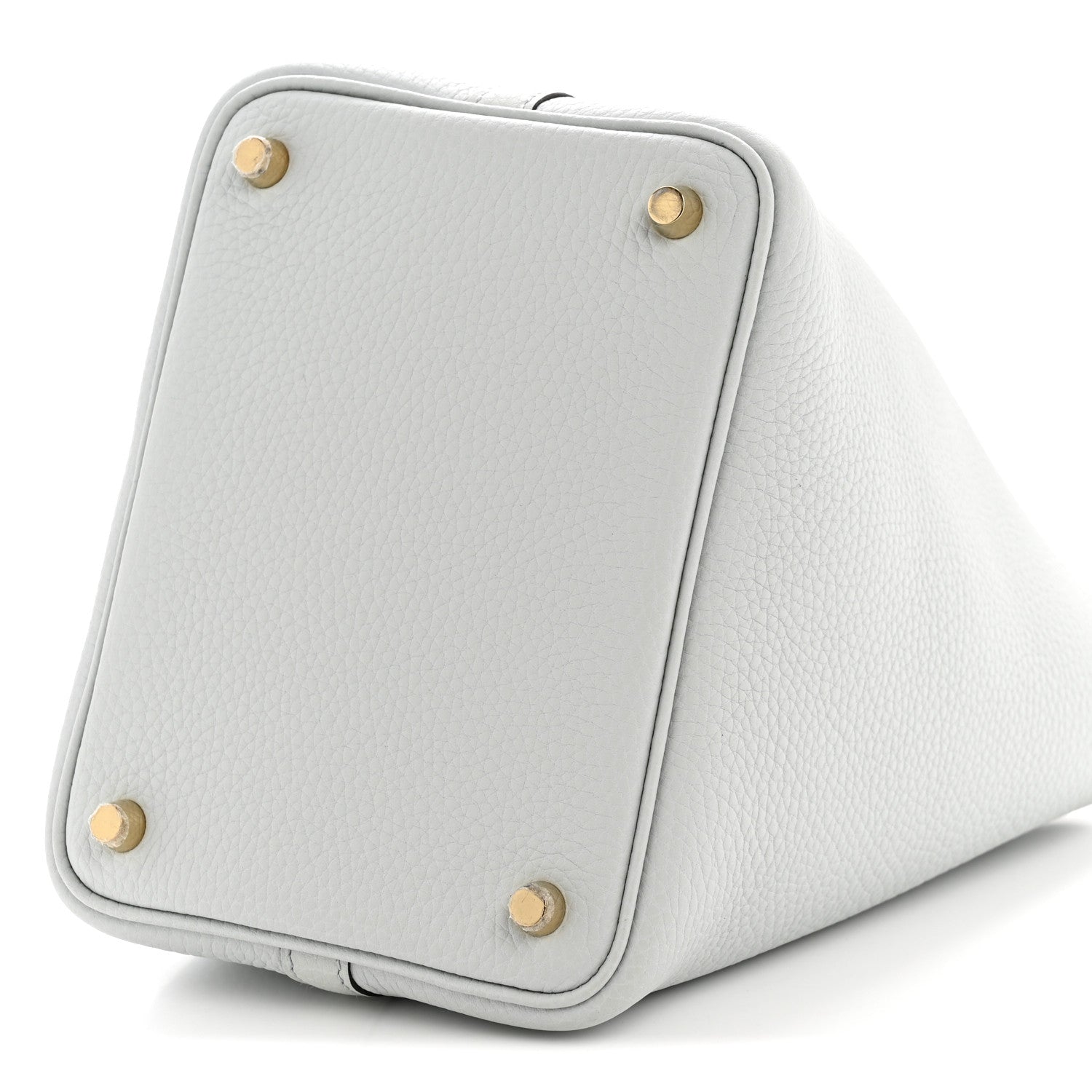 Hermes Taurillon Clemence Picotin Lock 18 PM Bleu Pale 10 of 12