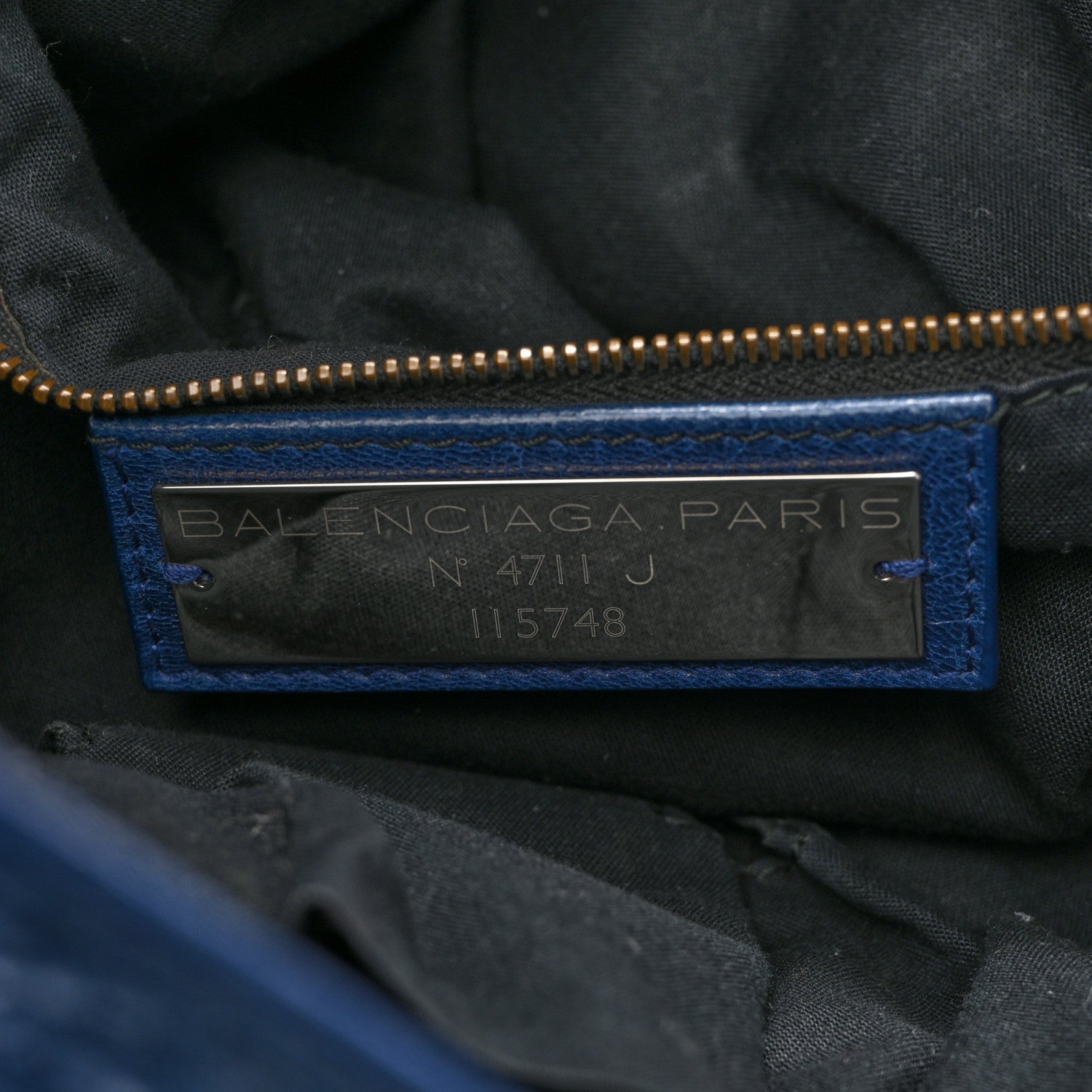 Balenciaga Agneau Classic Hardware City Bleu Mineral 7 of 16