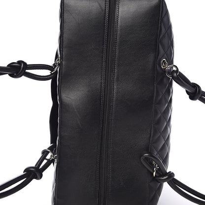 Chanel Calfskin Quilted Large Cambon Bag Black 11 of 18
