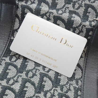 Christian Dior Canvas Diorissimo Tote Black 10 of 10
