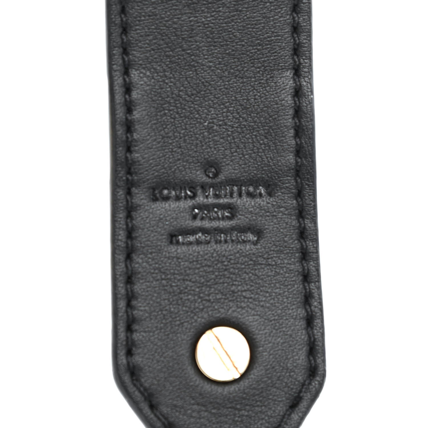 Louis Vuitton Monogram Bandouliere Shoulder Strap XL Black 4 of 4
