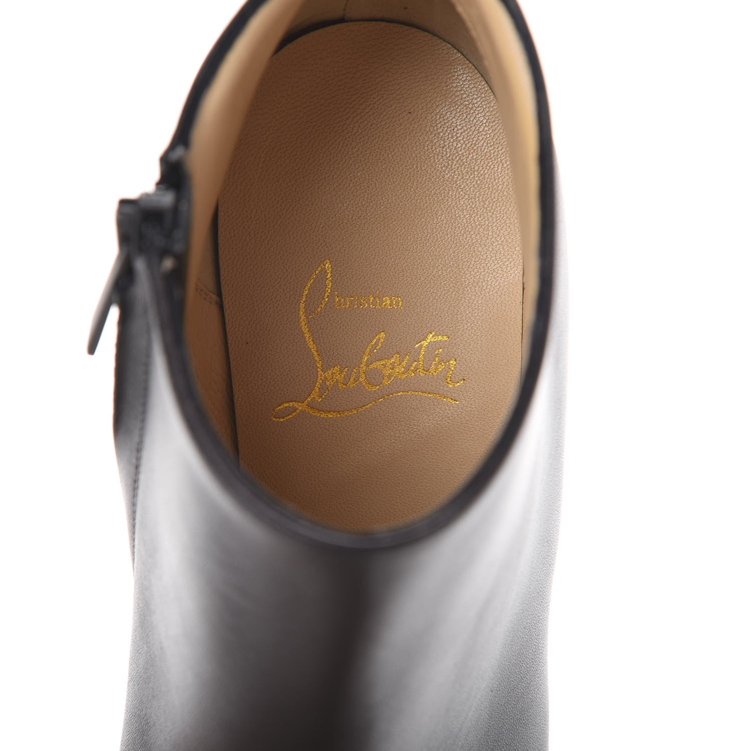 Christian Louboutin Calfskin Belle 85 Ankle Boots 35 Black 6 of 13