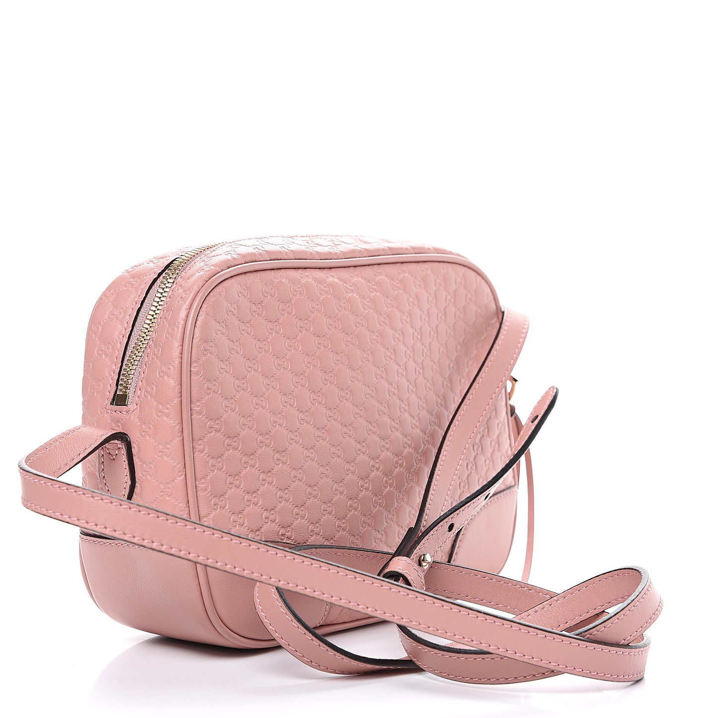 Soft Microguccissima Mini Bree Messenger Bag Soft Pink