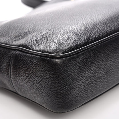 Chanel Caviar CC Shoulder Bag Black 9 of 18