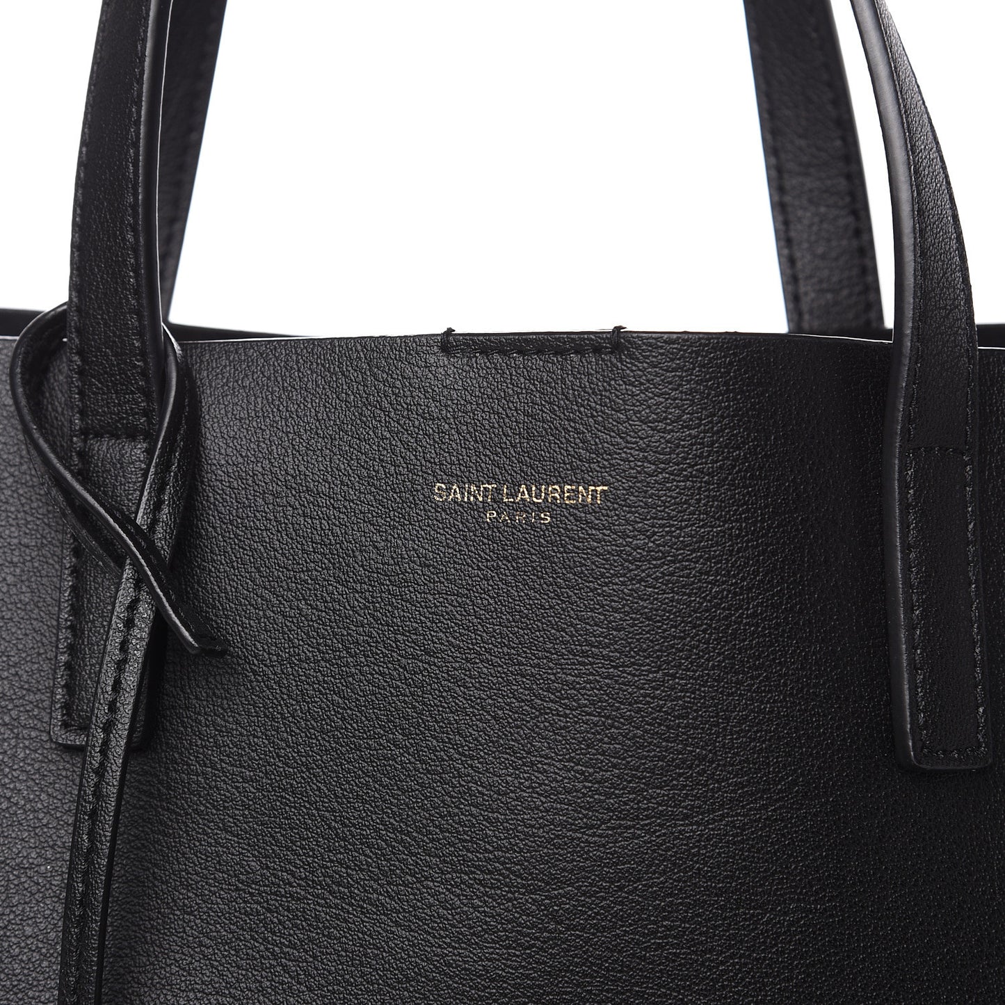 Calfskin Toy Shopping Tote Black