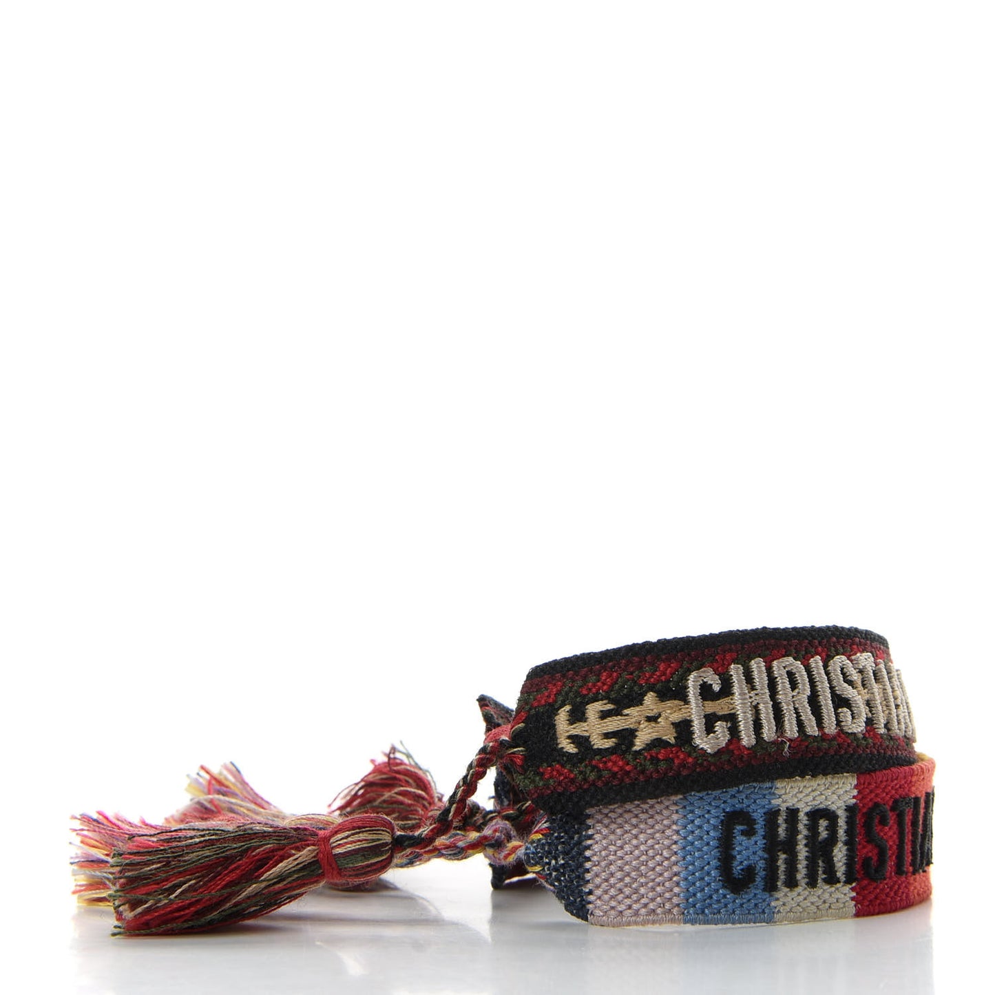 Woven Cotton J'Adior Friendship Bracelet Set Multicolor
