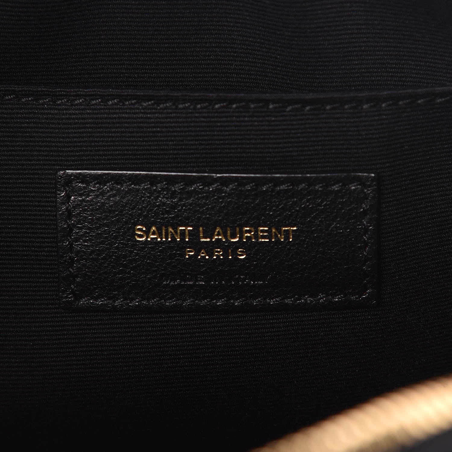 Saint Laurent Velvet Matelasse Monogram Lou Camera Bag Black 6 of 9