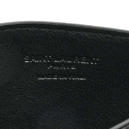 Saint Laurent Grain de Poudre 5 Fragments Card Holder Black 6 of 6