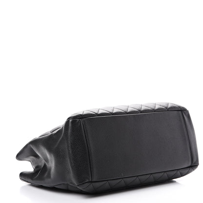 Chanel Caviar Quilted Grand Shopping Tote GST Black 3 of 13