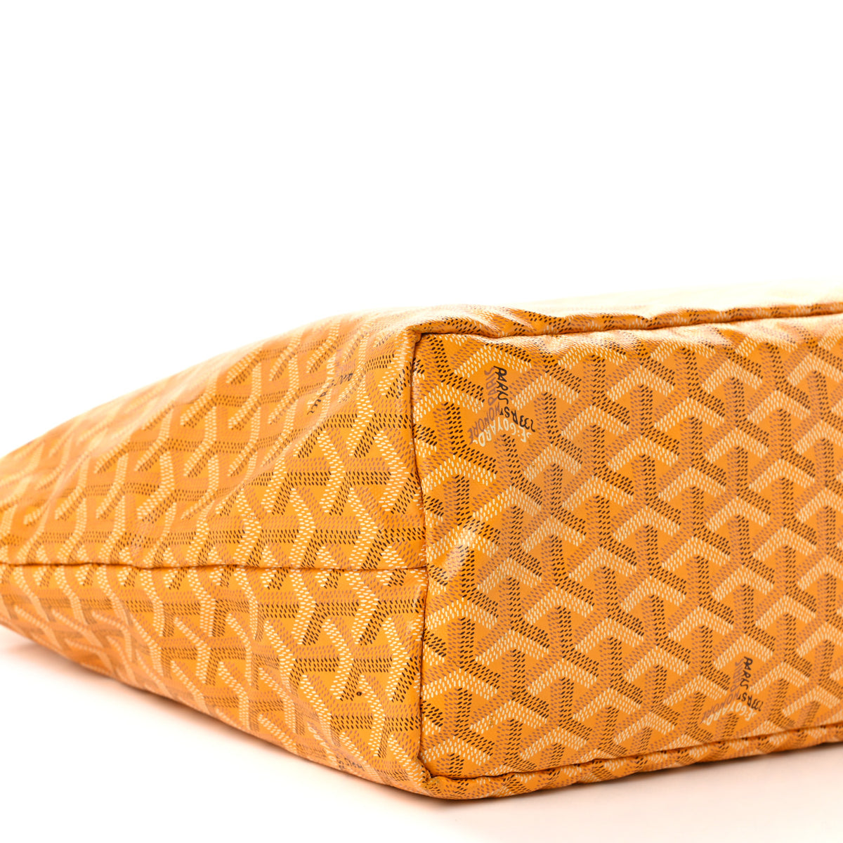 Goyard Goyardine Saint Louis PM Yellow 10 of 12