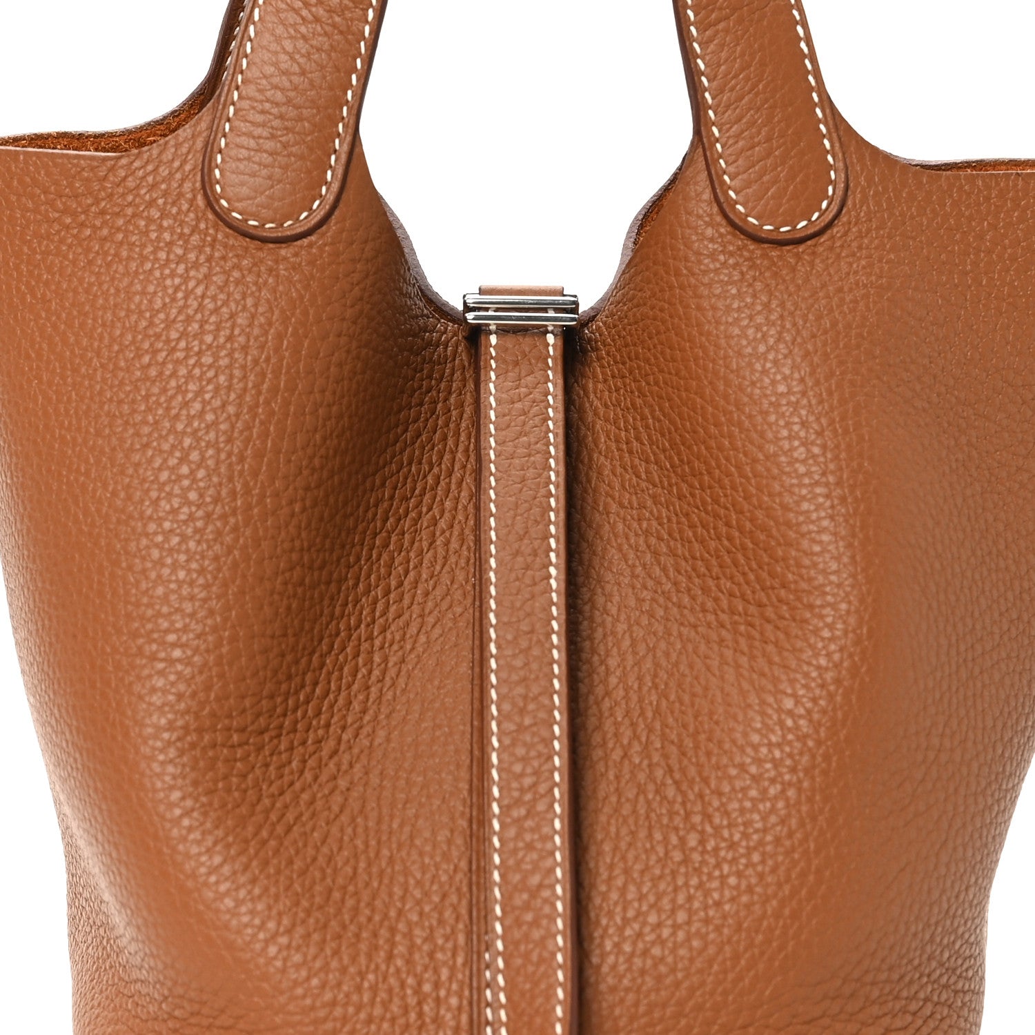 Hermes Taurillon Clemence Picotin Lock 18 PM Gold 8 of 11