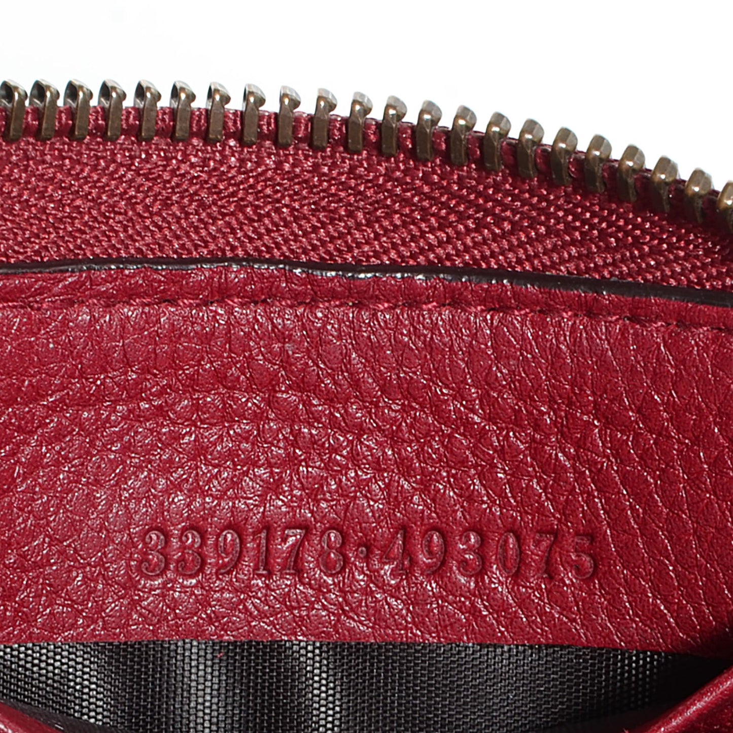 Soft Deerskin Hip Bamboo Zip Around Wallet Raspberry Candy