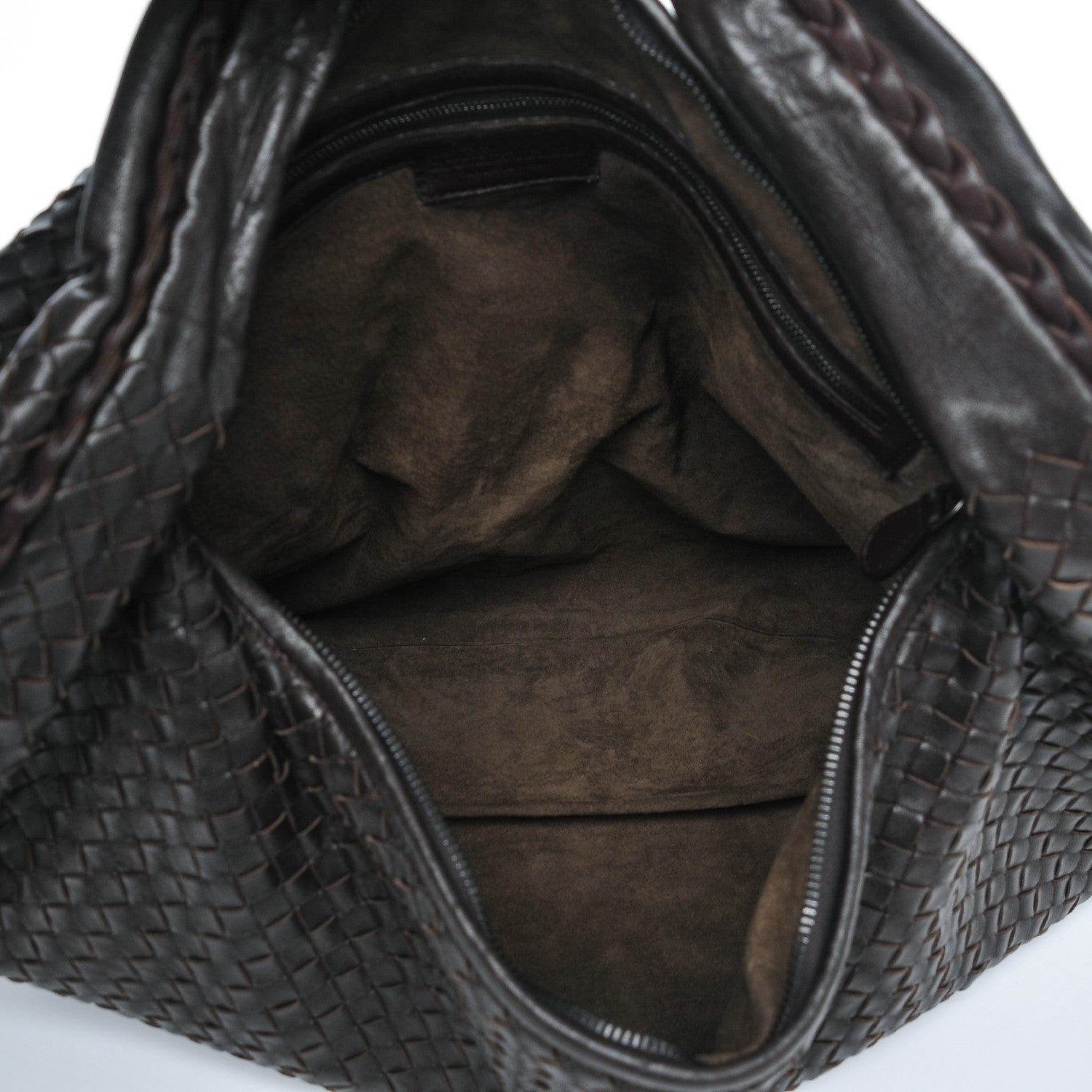 Bottega Veneta Nappa Intrecciato Maxi Veneta Hobo Ebano 5 of 7