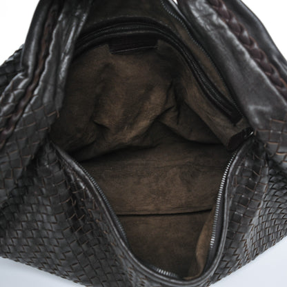 Bottega Veneta Nappa Intrecciato Maxi Veneta Hobo Ebano 5 of 7