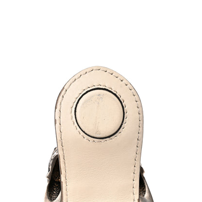 Gucci Calfskin Web Stripe Medium Dionysus Hobo White 17 of 18