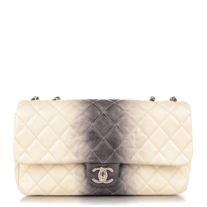 Chanel Caviar Quilted Large Ombre Single Flap Grey 1 of 7