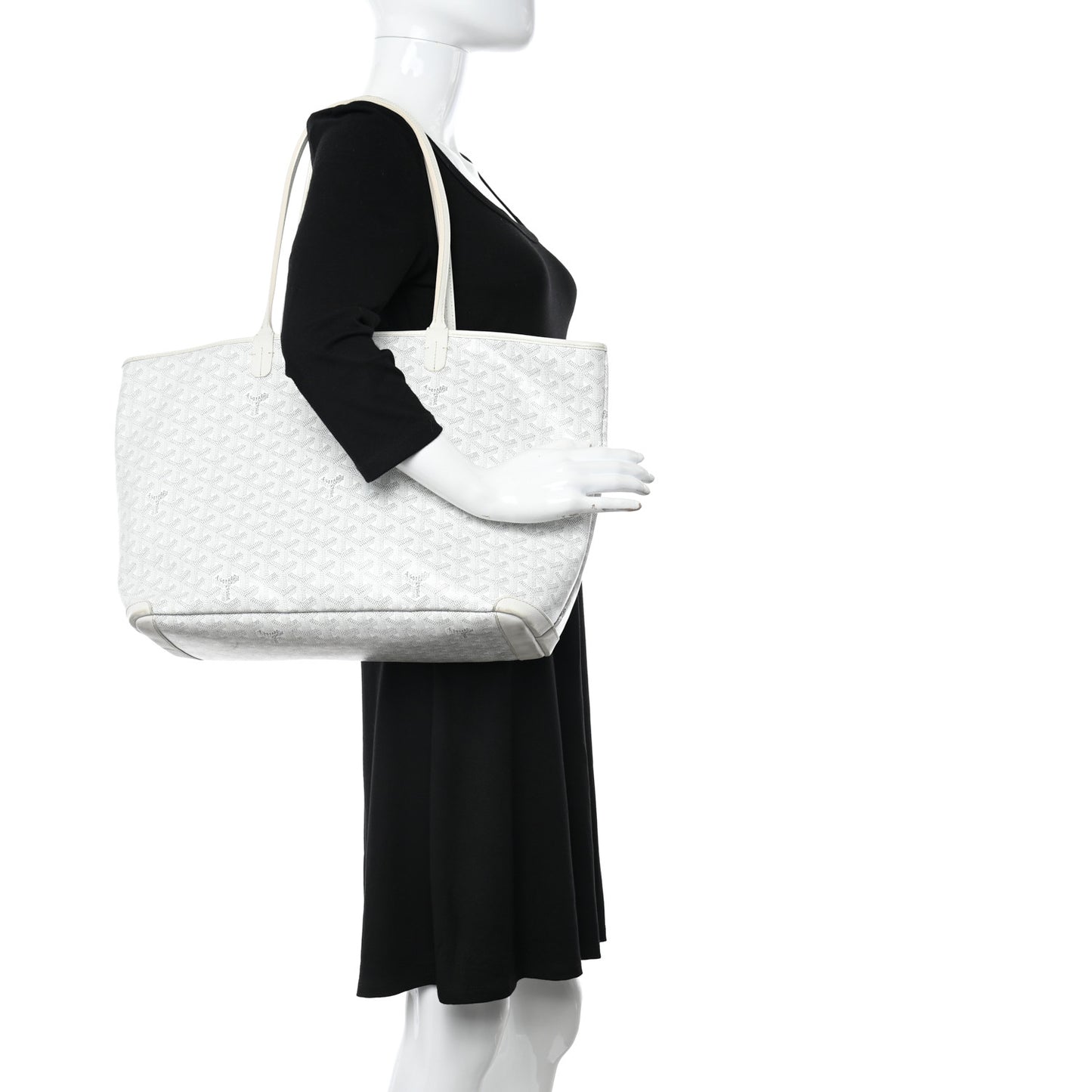 Goyardine Artois MM White
