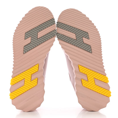 Hermes Suede Goatskin Bouncing Sneakers 36 Rose Porcelaine 6 of 11