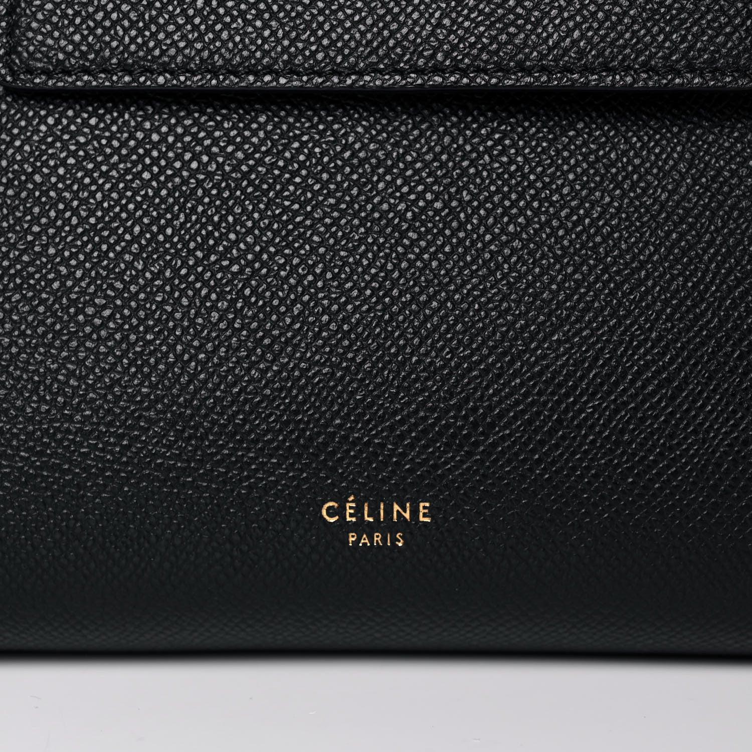 Celine Grained Calfskin Nano Belt Bag Black 6 of 12