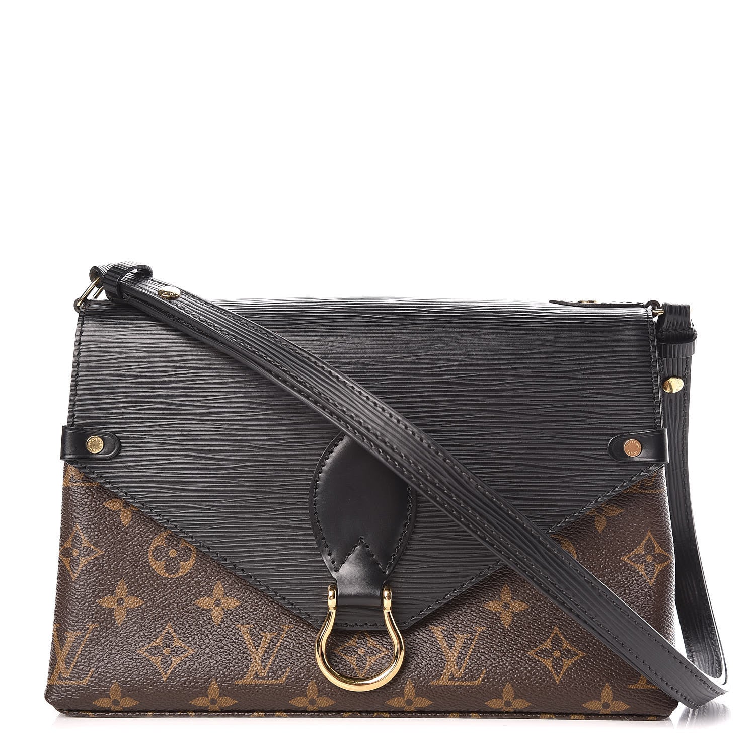 Louis Vuitton Epi Monogram Saint Michel Black 1 of 8