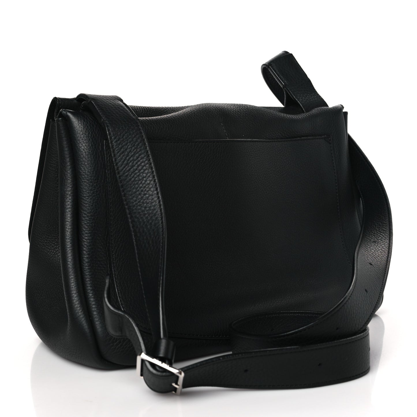 Calfskin Small Mail Bag Black