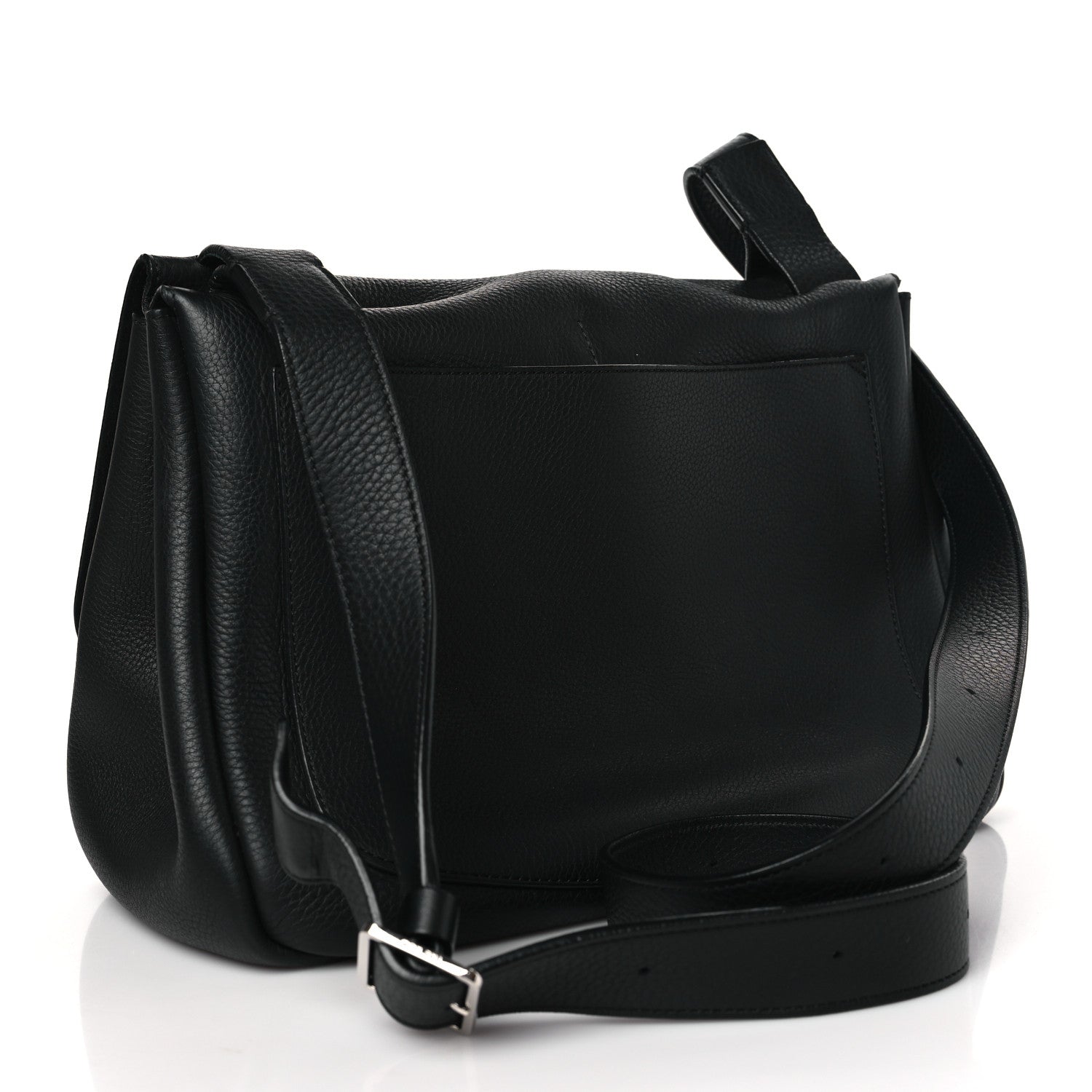 The Row Calfskin Small Mail Bag Black 3 of 9