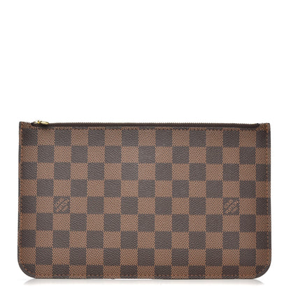 Louis Vuitton Damier Ebene Neverfull MM GM Pochette 1 of 8
