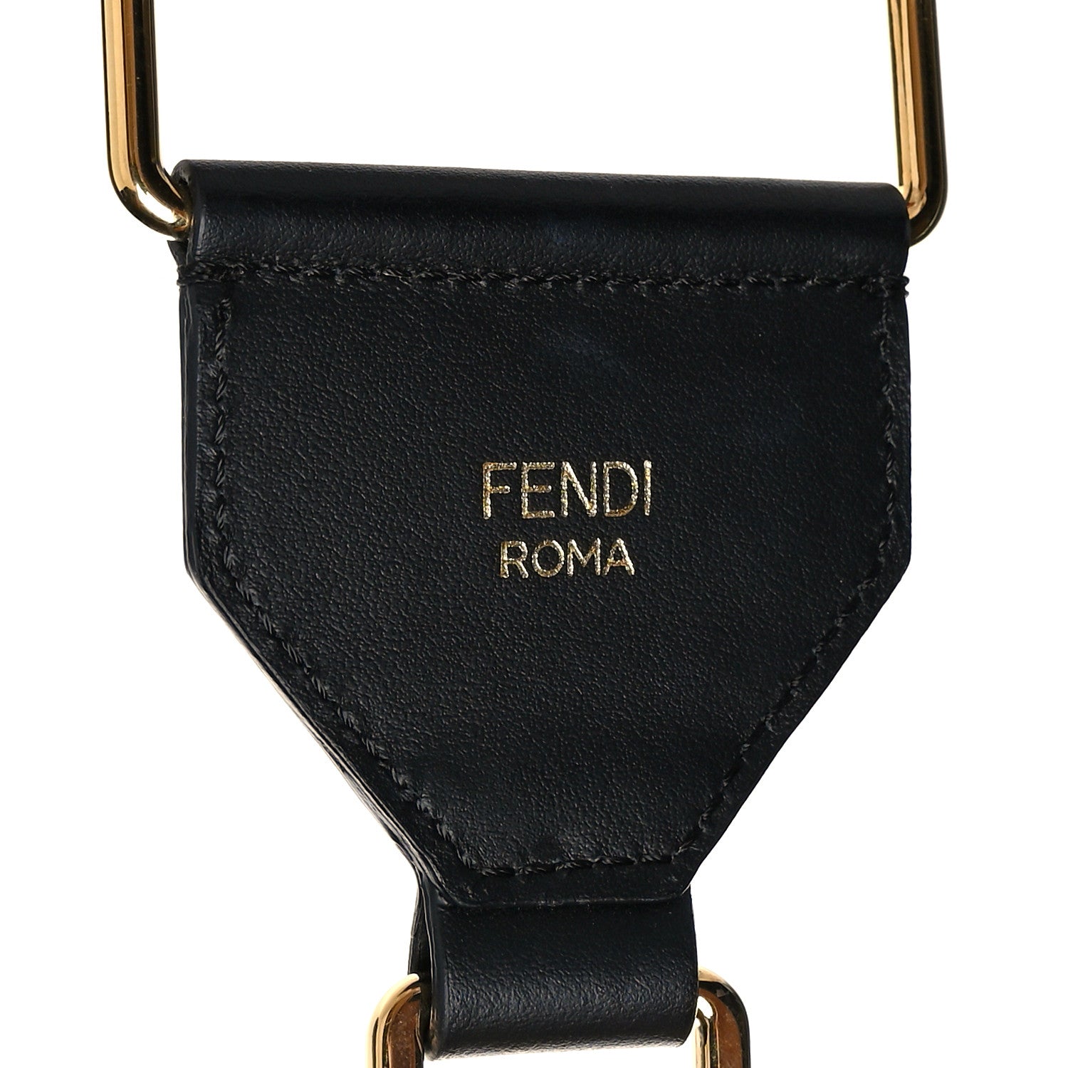 Fendi Canvas Calfskin FF 1974 Strap You Red 3 of 7
