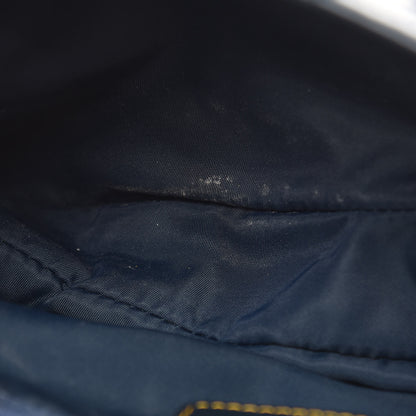 Christian Dior Monogram Double Saddle Bag Navy Blue 12 of 13