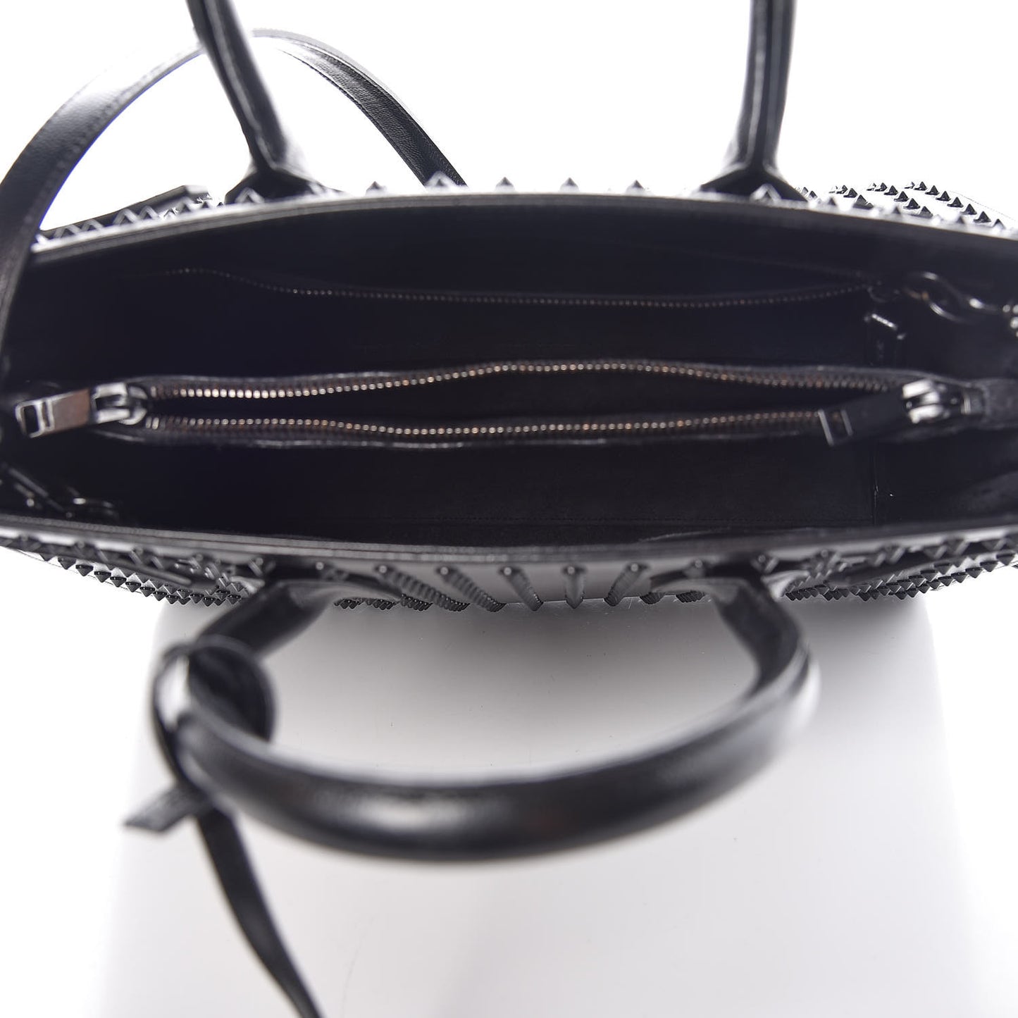 Grain De Poudre Studded Small Sac De Jour Black